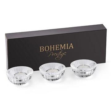 BOHEMIA PRESTIGE ŚWIECZNIKI KPL 3 SZT - 1