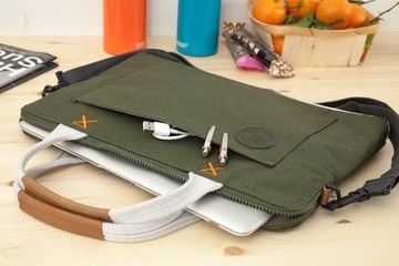 TORBA NA LAPTOP MACBOOK TABLET GOLLA 13'' ZIELONA