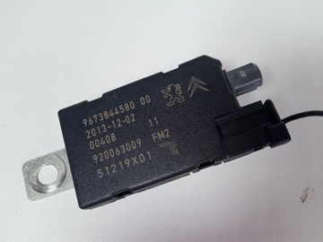 MODUL ŘÍZENÍ ZESILOVAČ ANTÉNY CITROEN OE 9673844580