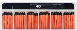 Spident Ćwieki gutaperkowe gutaperka 6%, #40 60szt