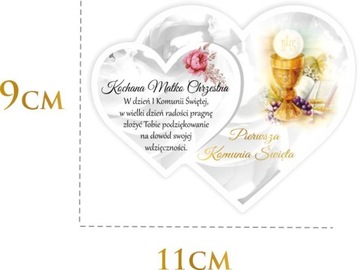 Благодарственный магнит для крестных родителей.