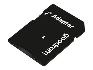 Карта памяти GOODRAM Micro SDXC 128 ГБ, класс 10 UHS-I + адаптер