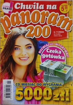 Krzyżówki Chwila na panoram 200 11/23 PANORAMICZNE