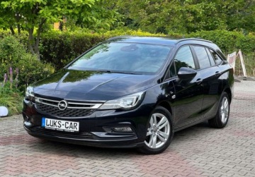Opel Astra K Sports Tourer 1.4 Turbo 125KM 2019 Opel Astra IntelliLUX NAVI PDC Asystent AGR SERWIS Super Stan Bezwypadkowy