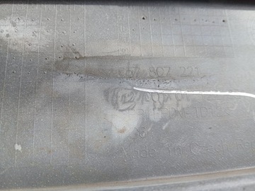 NÁRAZNÍK PŘEDNÍ MASKA SKODA SCALA 657807221 ORIG.