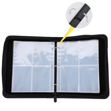 АЛЬБОМ НА 400 КАРТ ПОКЕМОН, ДЕРЖАТЕЛЬ С ТАПОЧКОЙ