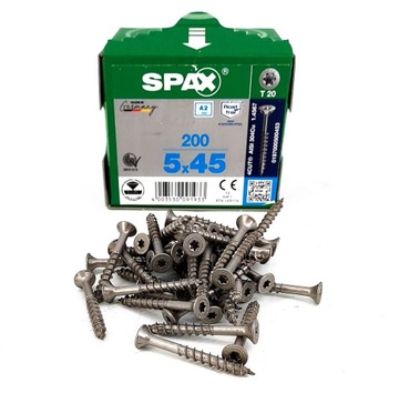 Wkręt Spax ze stali nierdzewnej, 5,0 x 45 mm