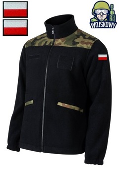 MON Military Fleece wz93 Moro+2x GROM FLAG r.S