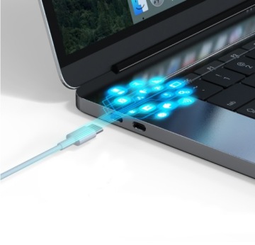 КАБЕЛЬ Кабель USB-C USB-C 60 Вт, тип C 3.1 Power Delivery Quick Charge 3.0 2M