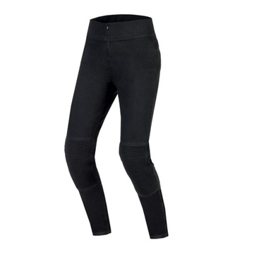 LEGINSY MOTOCYKLOWE OZONE CHICA LADY BLACK (W24L30