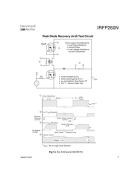 IRFP260NPBF TO-247 - МОП-транзистор - 50А, 200В, 0,04 Ом