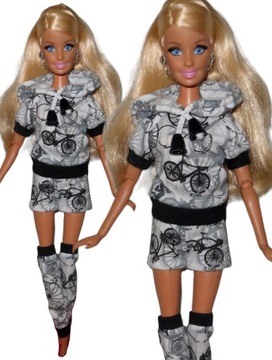 Ubranka dla lalek - Komplet 3 części