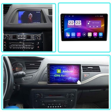 RADIO NAWIGACJA GPS CITROEN C5 2008-2017 ANDROID