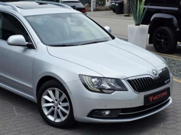 Skoda Superb II Outdoor 1.6 TDI CR DPF 105KM 2015 Skoda Superb ___Platinum___BiXenon LED Navi Kamera Panorama___Gwarancja___, zdjęcie 33