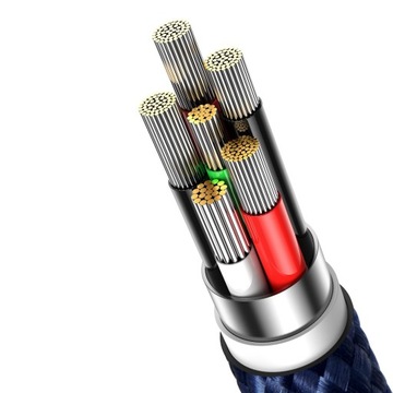 КАБЕЛЬ BASEUS USB Type C для быстрой зарядки 100 Вт PD QC 2 м