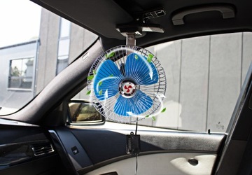 МЕТАЛЛИЧЕСКИЙ ВЕНТИЛЯТОР 12 В С ЗАЖИМОМ - 6 ВРАЩАЮЩИХСЯ ВЕНТИЛЯТОР 6 ДЮЙМОВЫЙ ВЕНТИЛЯТОР