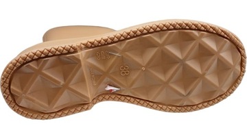 БОТИНКИ ЖЕНСКИЕ ИЗ ЭКО-КОЖИ, БЕЖЕВЫЕ, размер 38