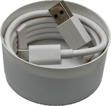 ORYGINALNY KABEL OPPO DL136 1M ŻÓŁTY SZYBKI 85W USB-C SUPERDART VOOC MOCNY