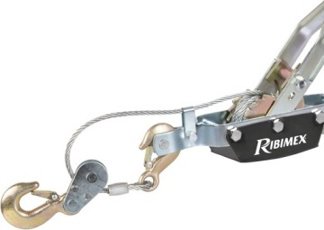 РУЧНАЯ ТРОСОВАЯ ЛЕБЕДКА 2Т ВЕРЕВКА 250см 2000 кг КРЮК