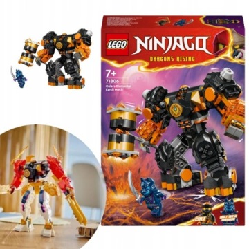 LEGO NINJAGO МЕХ РОБОТ С ЭЛЕМЕНТОМ ЗЕМЛИ Коула 71806
