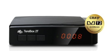 Dekoder tv naziemnej DVB-T2 i kablowej DVB-C od AB-COM TereBox 2T