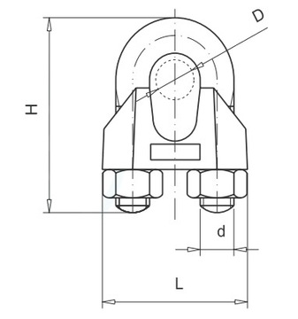 Зажим для веревки 10 бантиков