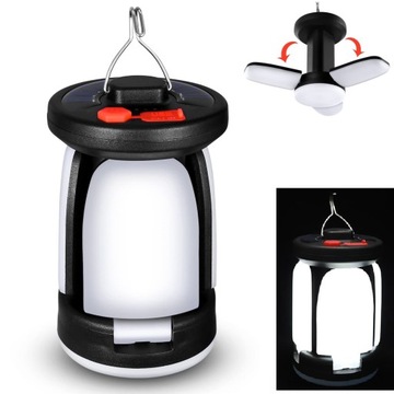 LAMPA TURYSTYCZNA BIWAKOWA SOLAR LATARNIA 6-trybów