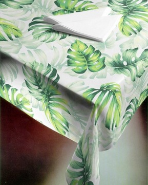 ТКАНЬ ДЛЯ ШТОР ПО ШИРИНЕ ЛИСТЕЙ MONSTERA ПО МЕТРАМ 150 СМ