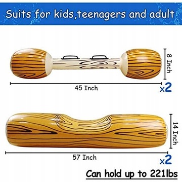 4 szt.Kreatywność Nadmuchiwane zabawki basenow