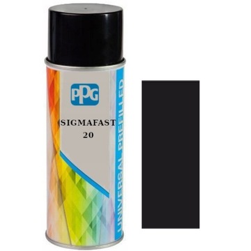 PPG Farba do podwozia CZARNA SPRAY 400ML