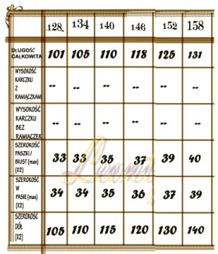 Платье для причастия Alba BETANY Producer ihs 140