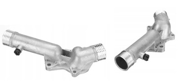 BMW 5 E39 520 523 528 POUZDRO TERMOSTATU HLINÍK