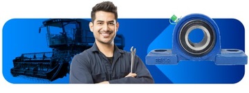 САМОВАЛИВАЮЩИЙСЯ ПОДШИПНИК BBC-R UCP 204 BBC-R 20 x 47 мм ВЫСОКАЯ НАГРУЗОЧНАЯ ГРУЗОПОДЪЕМНОСТЬ M10