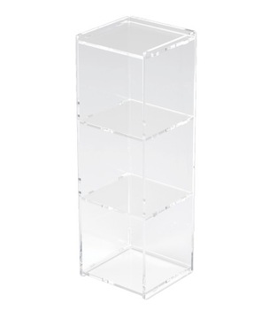 Mini gablotka stojąca witryna PLEXI PLEKSI 3mm 326 x 108 x 105 mm