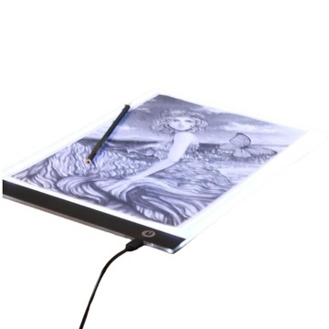 ГРАФИЧЕСКИЙ ПЛАНШЕТ Crafts & Co XL со светодиодной подсветкой Brightpad + НАУШНИКИ CAT БЕСПЛАТНО!