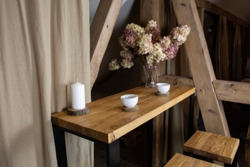 Доска ДУБОВАЯ 100*10*4 см, строганная, строганная, сухая, толстый дуб