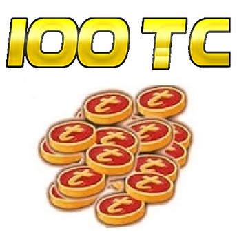 TIBIA 100 TC COINS DIBRA DUNA EPOCA ESTELA FALUNA