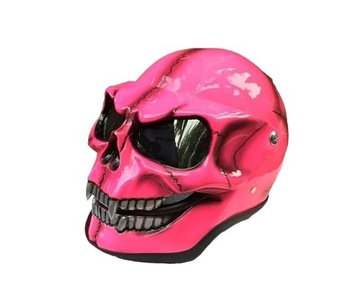 Kask czaszki z pełną mobilnością głowy