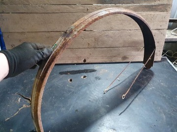 ЗАДНЕЕ КРЫЛО СТАРОГО ВИНТАЖНОГО ВЕЛОСИПЕДА NSU, РАЗМЕР 26