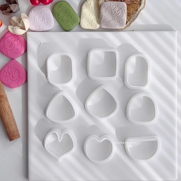 Мини-элементальный резак Gumdrop с закругленными углами, лунный ромб, форма пончика, пол