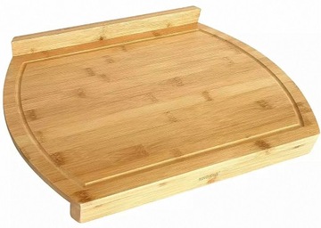 Stolnica BAMBUSOWA DWUSTRONNA DESKA KROJENIA 58x38