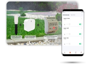 Контроллер орошения Zigbee, 5 секций, 24 В переменного тока