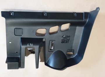 Blende Abdeckung Gehäuse konsole links untere BMW 3 E90 E91 OE EUROPA