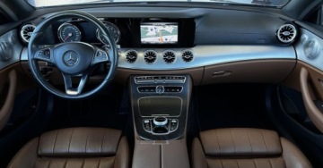Mercedes Klasa E W213 Cabrio 2.0 200 184KM 2017 Mercedes-Benz Klasa E Salon PL Kamera Czujniki Burmester Pamiec foteli FV, zdjęcie 19