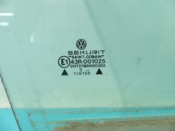 SKLO (OKNO) DVEŘE SPOLUJEZDCE PŘEDNÍ PRAVÁ VW PASSAT B4