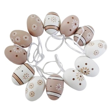 12x пасхальное яйцо, украшение, свет, поделки своими руками, красочные яйца, стиль А