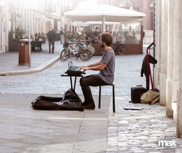 Клавишный орган MAX KB7, 54 клавиши, аккумулятор