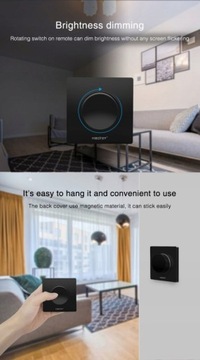 КОМПЛЕКТ 4 ЗОННЫХ КОНТРОЛЛЕРА ДЛЯ СВЕТОДИОДНОЙ ЛЕНТЫ MONO|CCT + ЧЕРНОЙ НАСТЕННОЙ ПАНЕЛИ