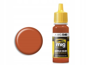 Farba akrylowa Medium rust A.MIG040 AMMO Mig Jimenez