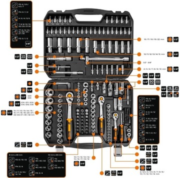 НАБОР ТОРЦЕВЫХ КЛЮЧЕЙ 1/2